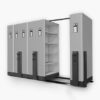 MOBILE FILE MEKANIK ALBA TIPE MF 102 ISI 30 COMPARTMENT | RAJA RAK INDONESIA