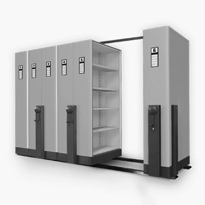 MOBILE FILE MEKANIK ALBA TIPE MF 102 ISI 30 COMPARTMENT | RAJA RAK INDONESIA