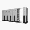 MOBILE FILE MEKANIK ALBA TIPE MF 104 ISI 50 COMPARTMENT | RAJA RAK INDONESIA