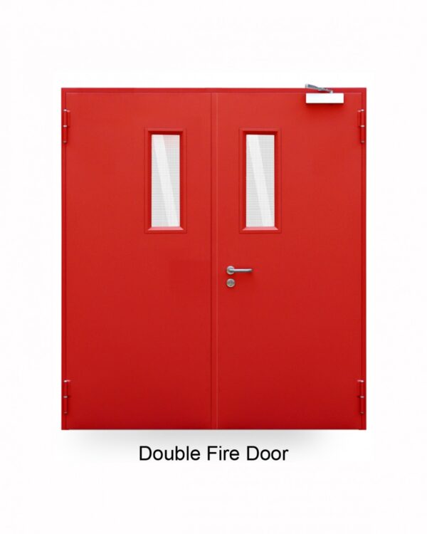 PINTU BESI TAHAN API / DOUBLE FIRE DOOR ALBA | LEMARIBESI.ID