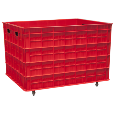 KERANJANG INDUSTRI BESAR 550 LITER BOX CONTAINER GREEN LEAF 2181 PS UKURAN 100 x 80 x 69 CM | RAJA RAK MINIMARKET