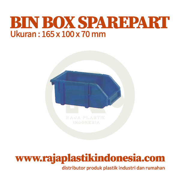 BIN BOX SPAREPART KECIL CONTAINER PLASTIK INDUSTRI RABBIT 0444 | RAJA RAK MINIMARKET
